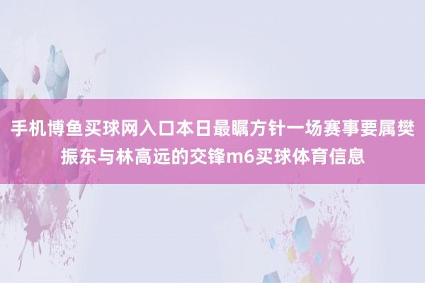 手机博鱼买球网入口本日最瞩方针一场赛事要属樊振东与林高远的交锋m6买球体育信息